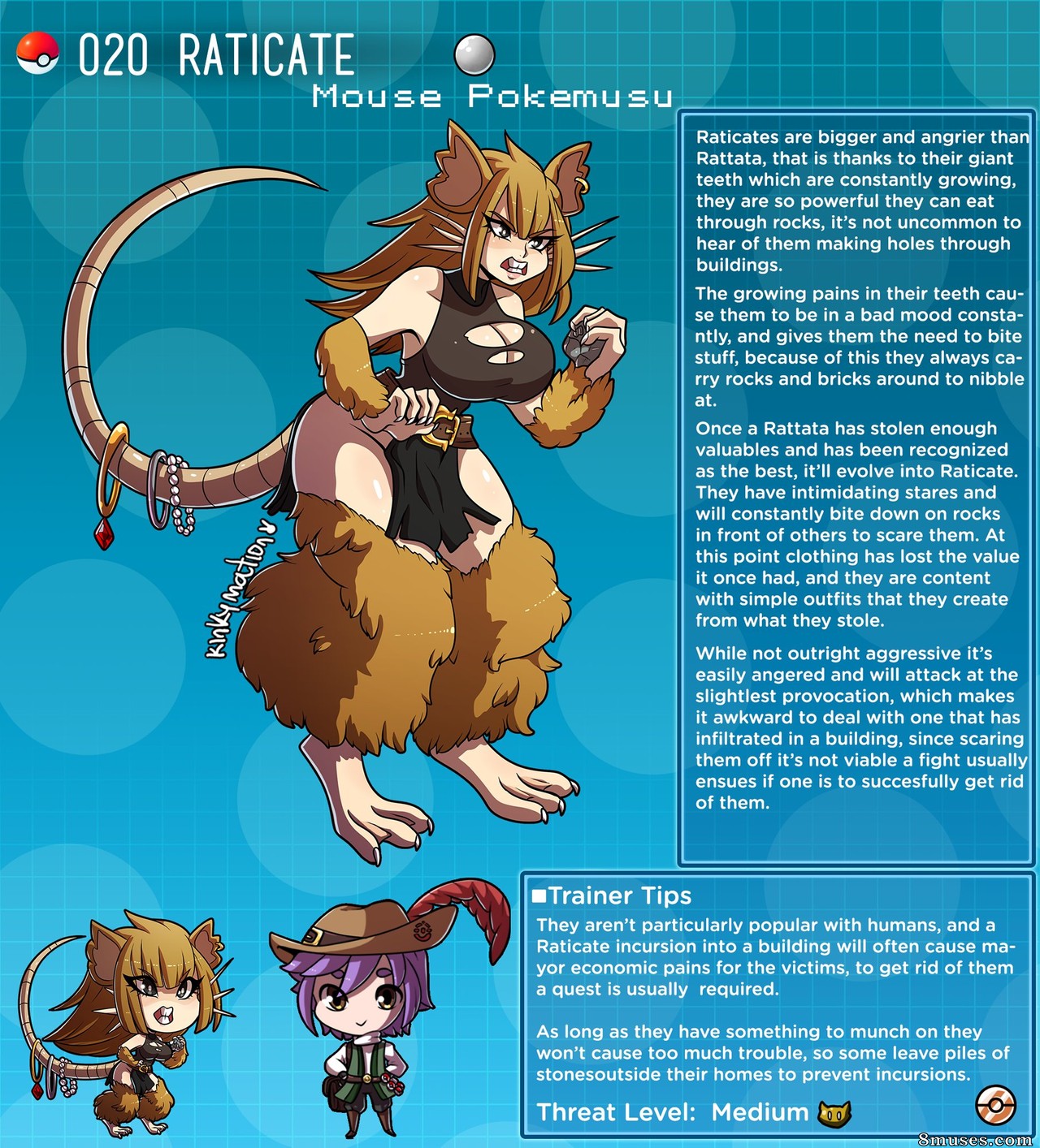 Pokemusu Dex - Gotta Fuck 'Em All! — page 40