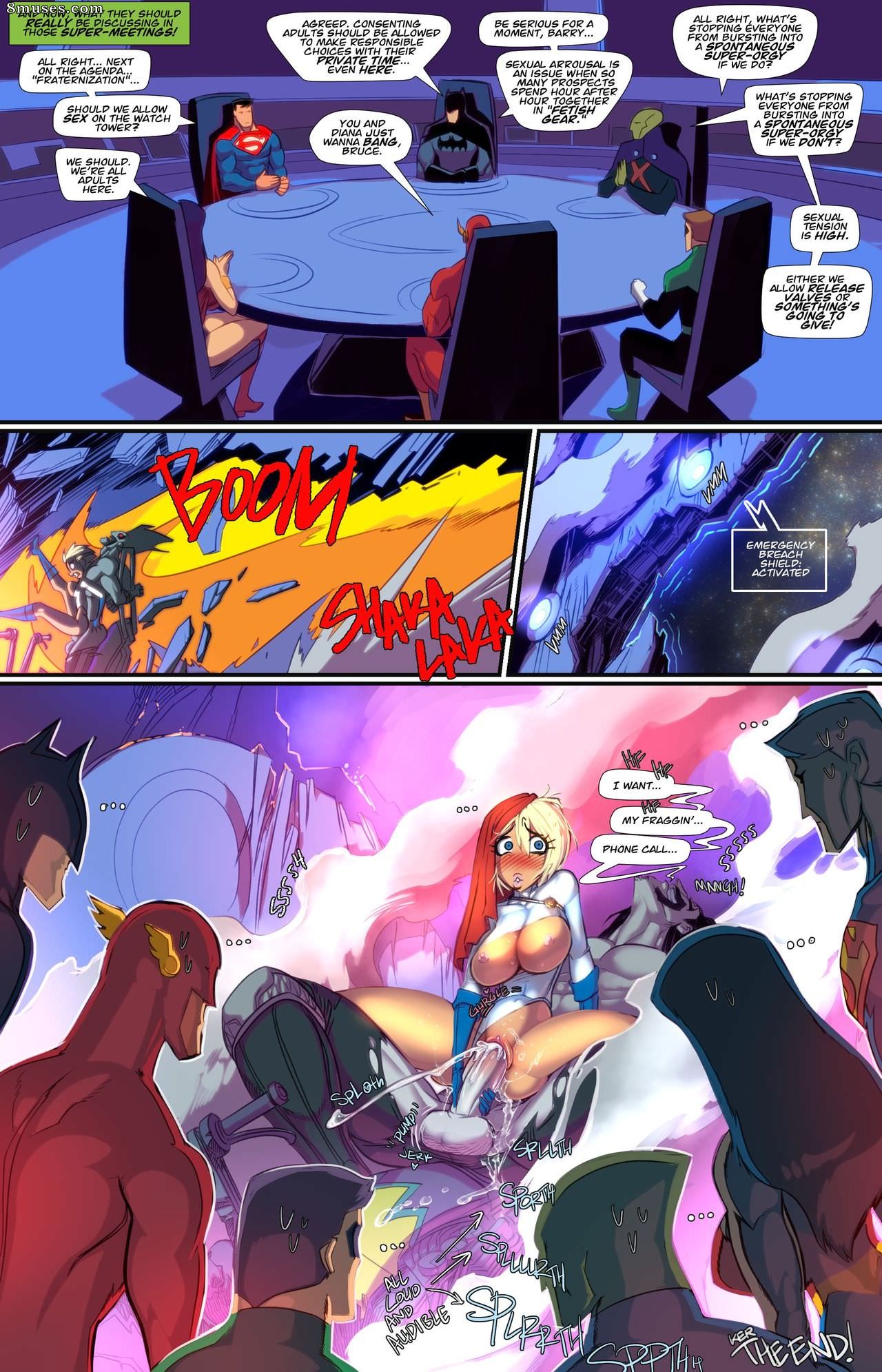 PowerGirl XXX Lobo — page 7