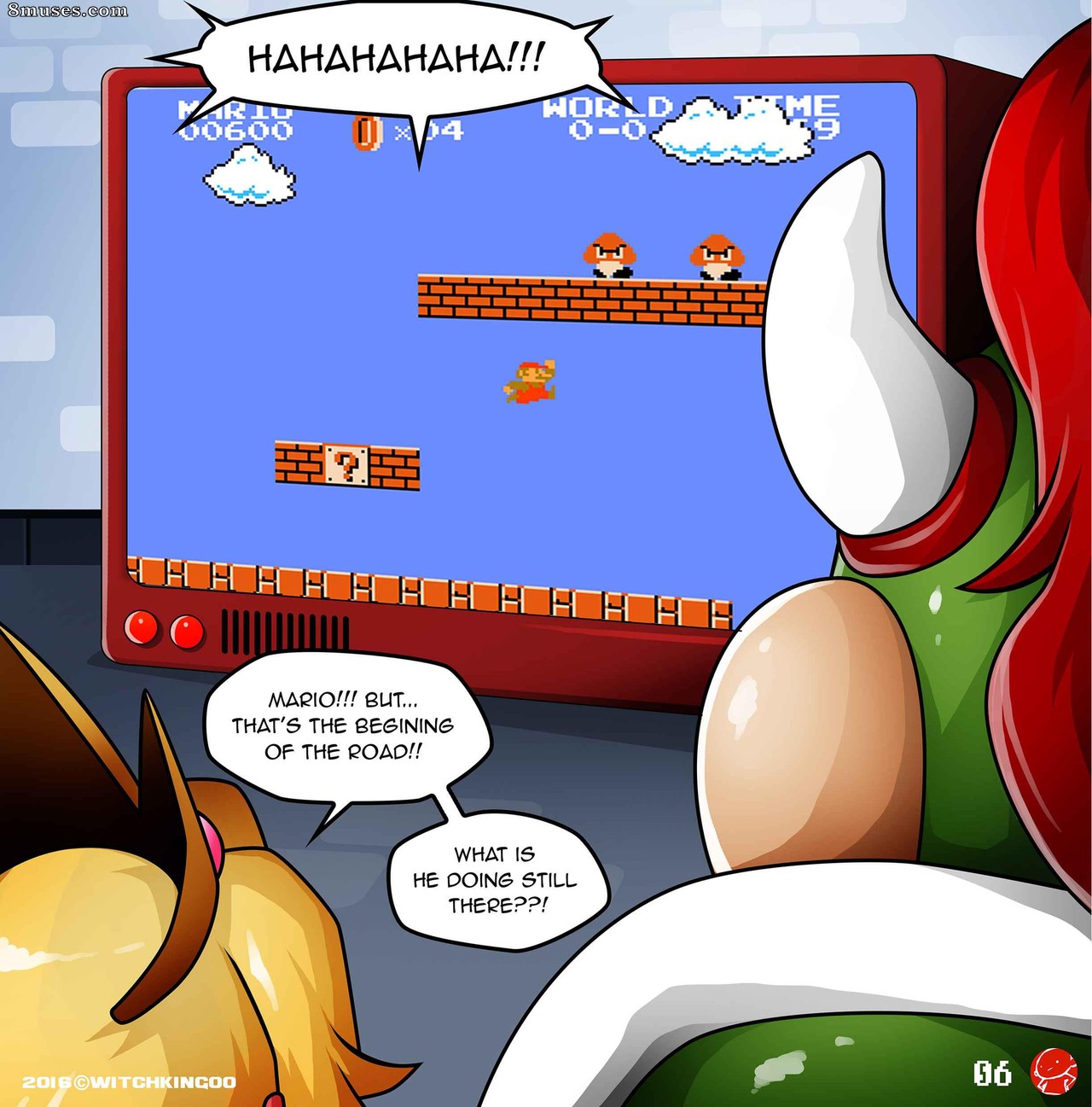 Princess Peach - Help Me Mario - The Prequel — page 7