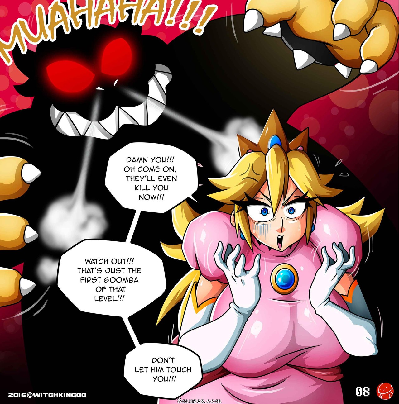 Princess Peach - Help Me Mario - The Prequel — page 9