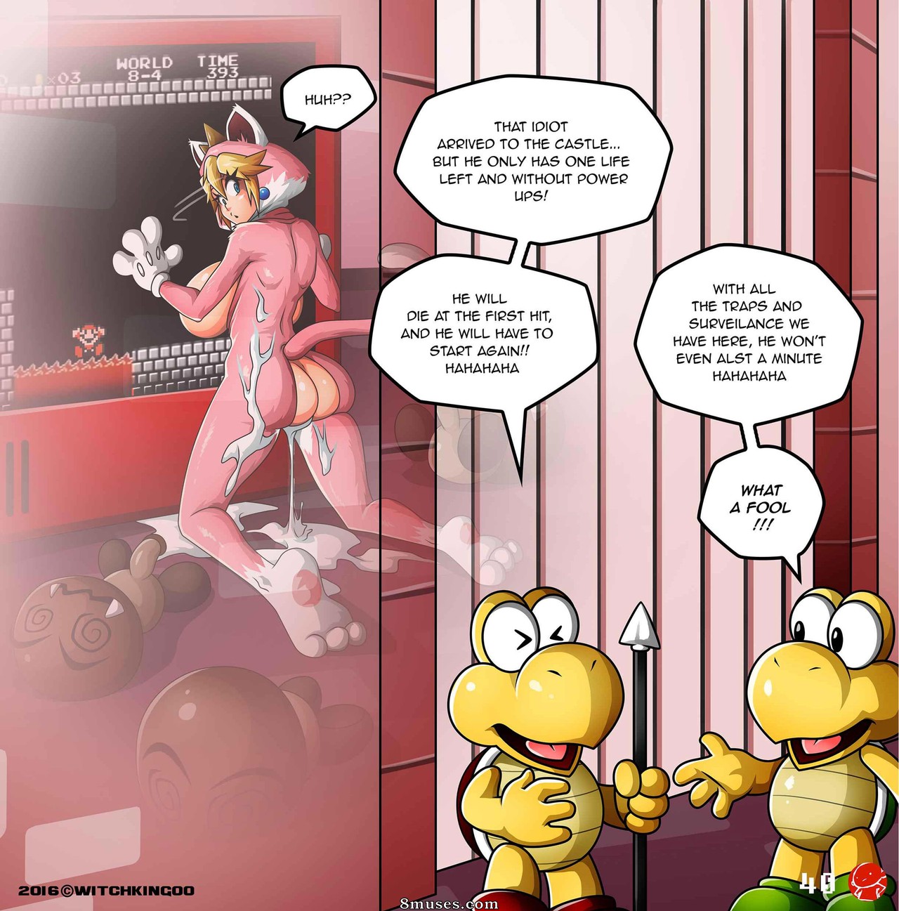 Princess Peach - Help Me Mario - The Prequel — page 41