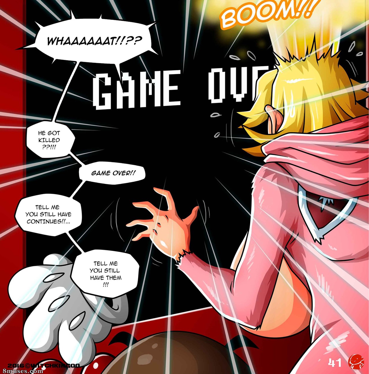 Princess Peach - Help Me Mario - The Prequel — page 42