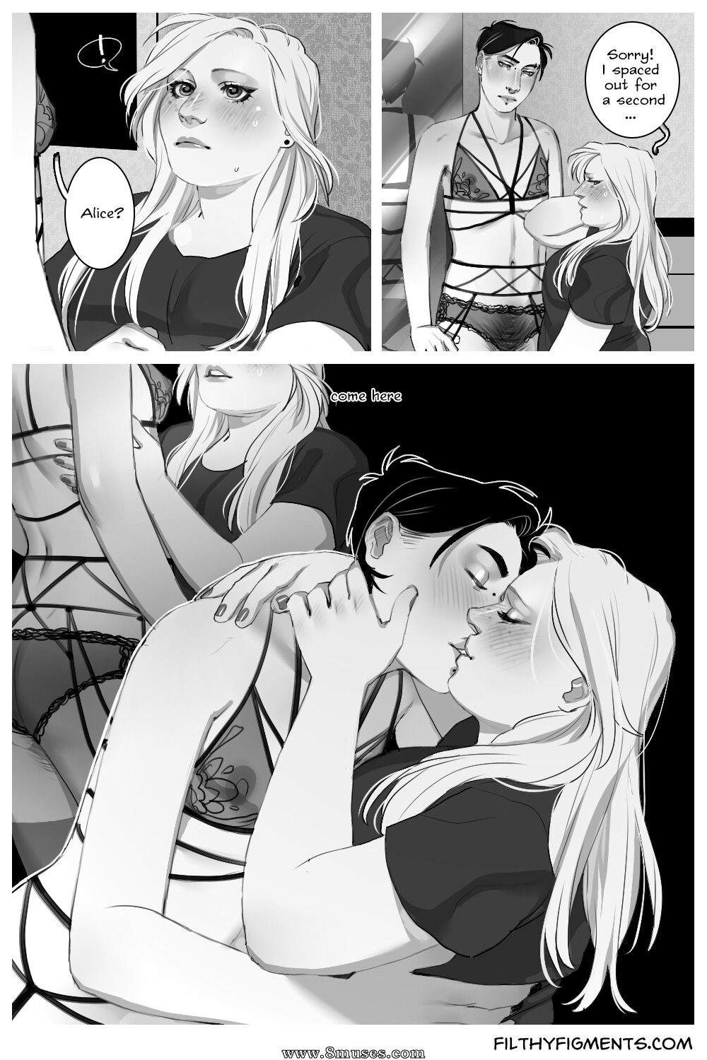 Pussies on a Leash — page 13