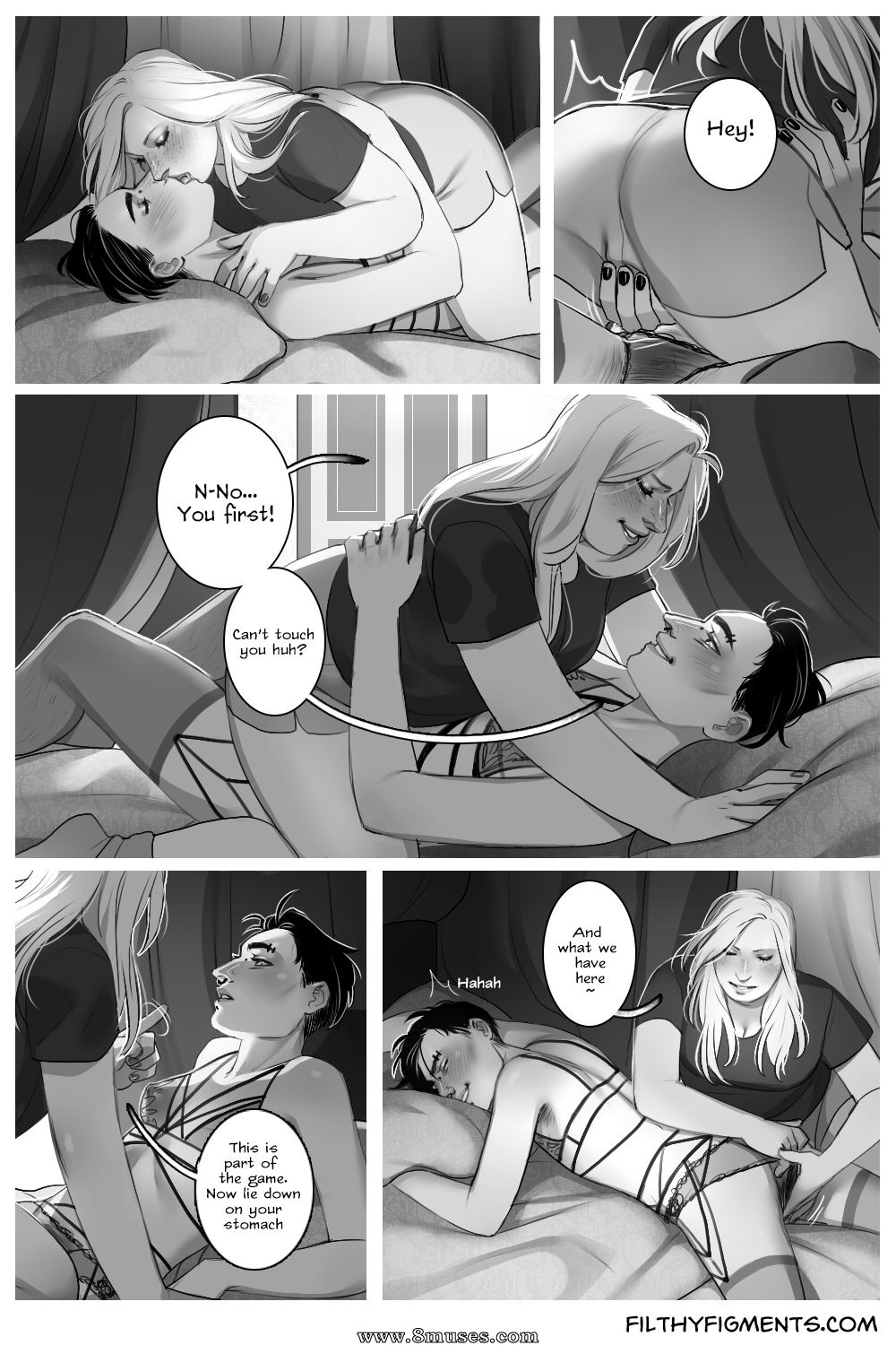 Pussies on a Leash — page 14