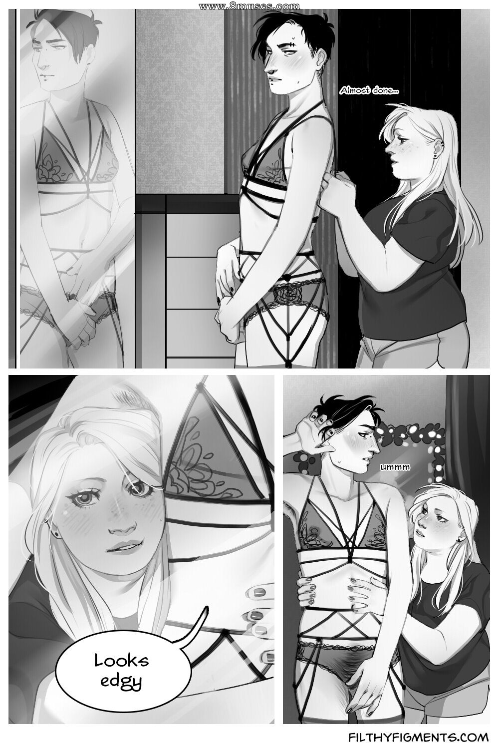 Pussies on a Leash — page 35