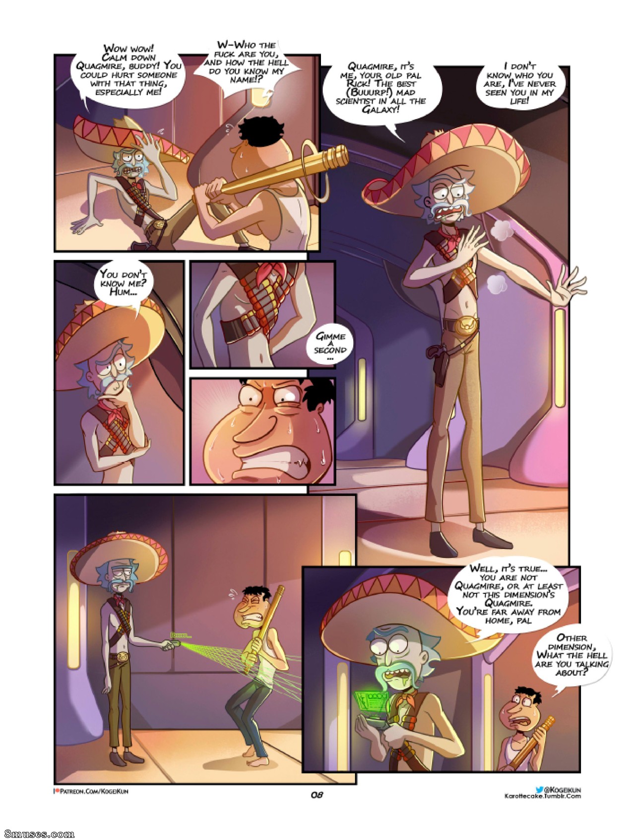Quagmire Into the Multiverse — page 9