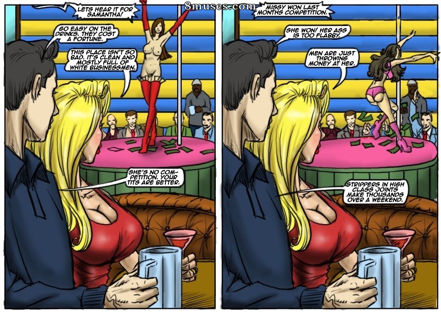 Recession Blues-Wife Forced to Strip — page 6