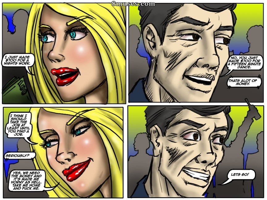 Recession Blues-Wife Forced to Strip — page 15