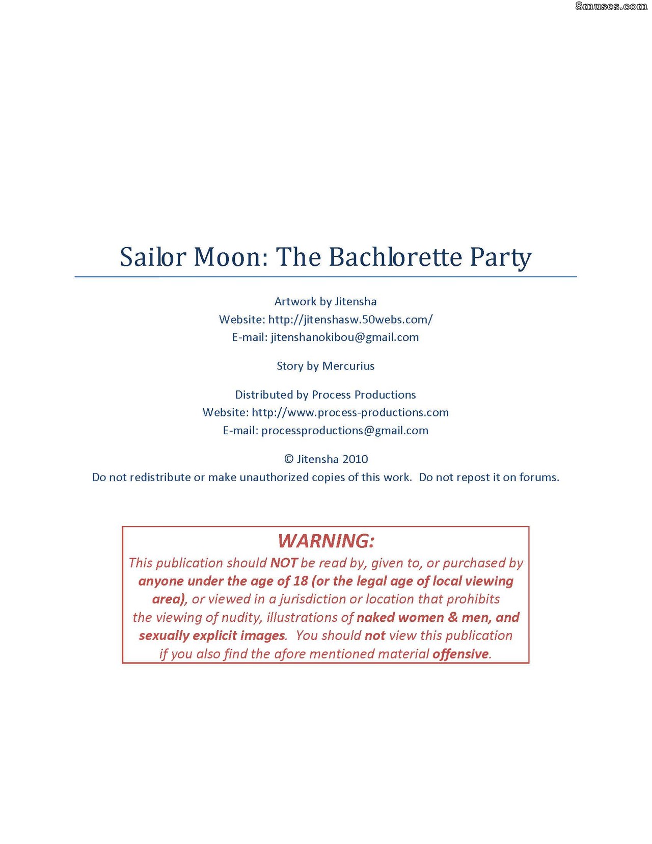 Sailor Moon - The Bachelorette Party — page 2