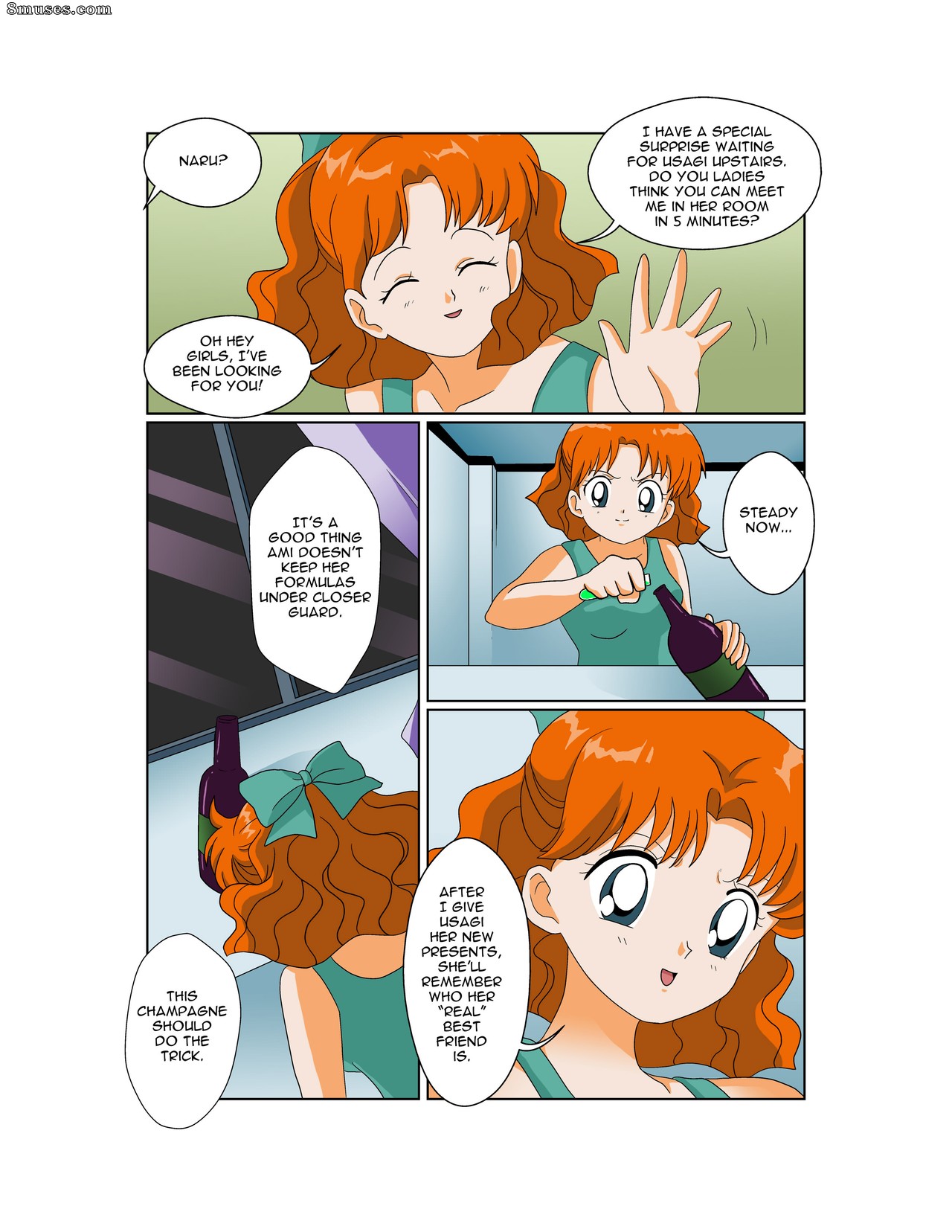 Sailor Moon - The Bachelorette Party — page 5