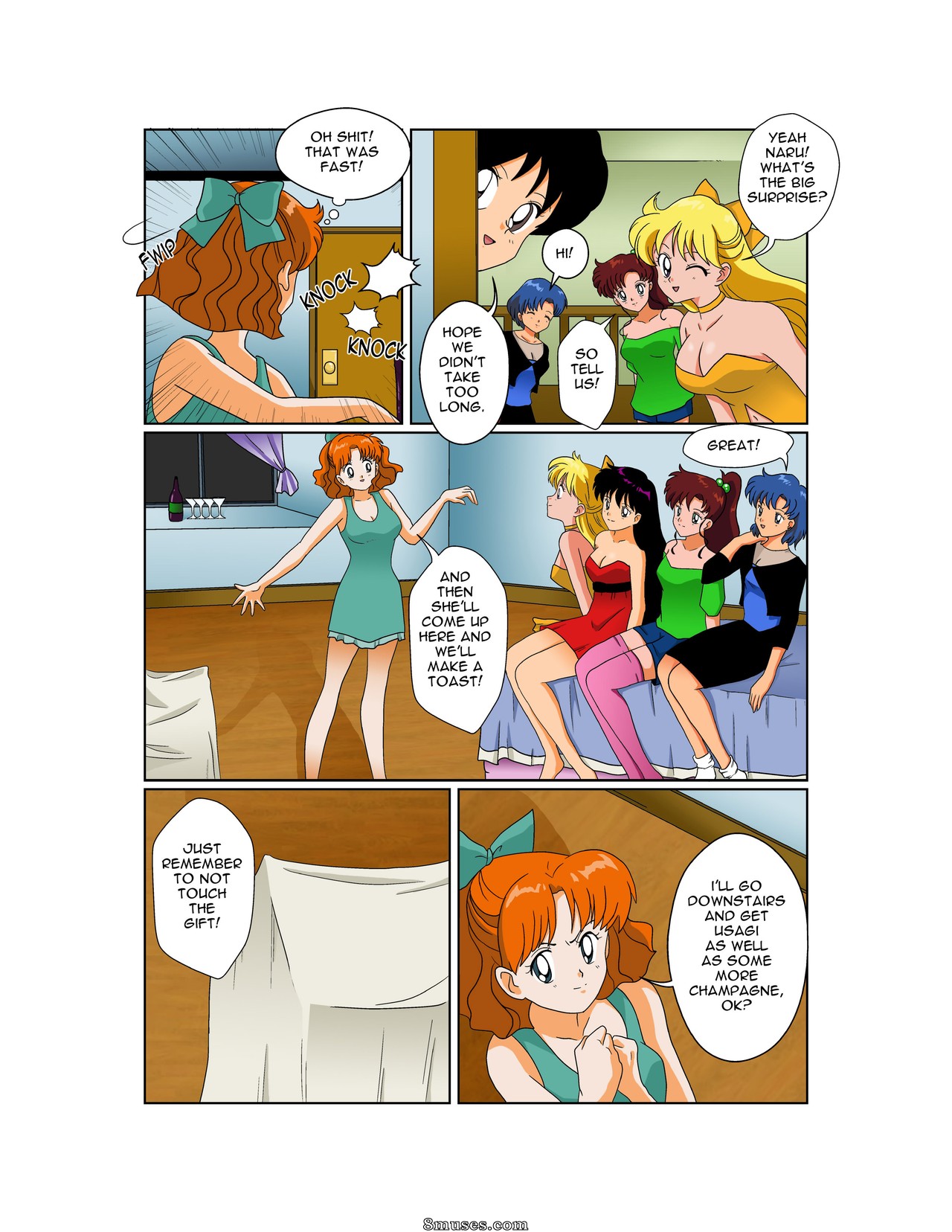 Sailor Moon - The Bachelorette Party — page 6