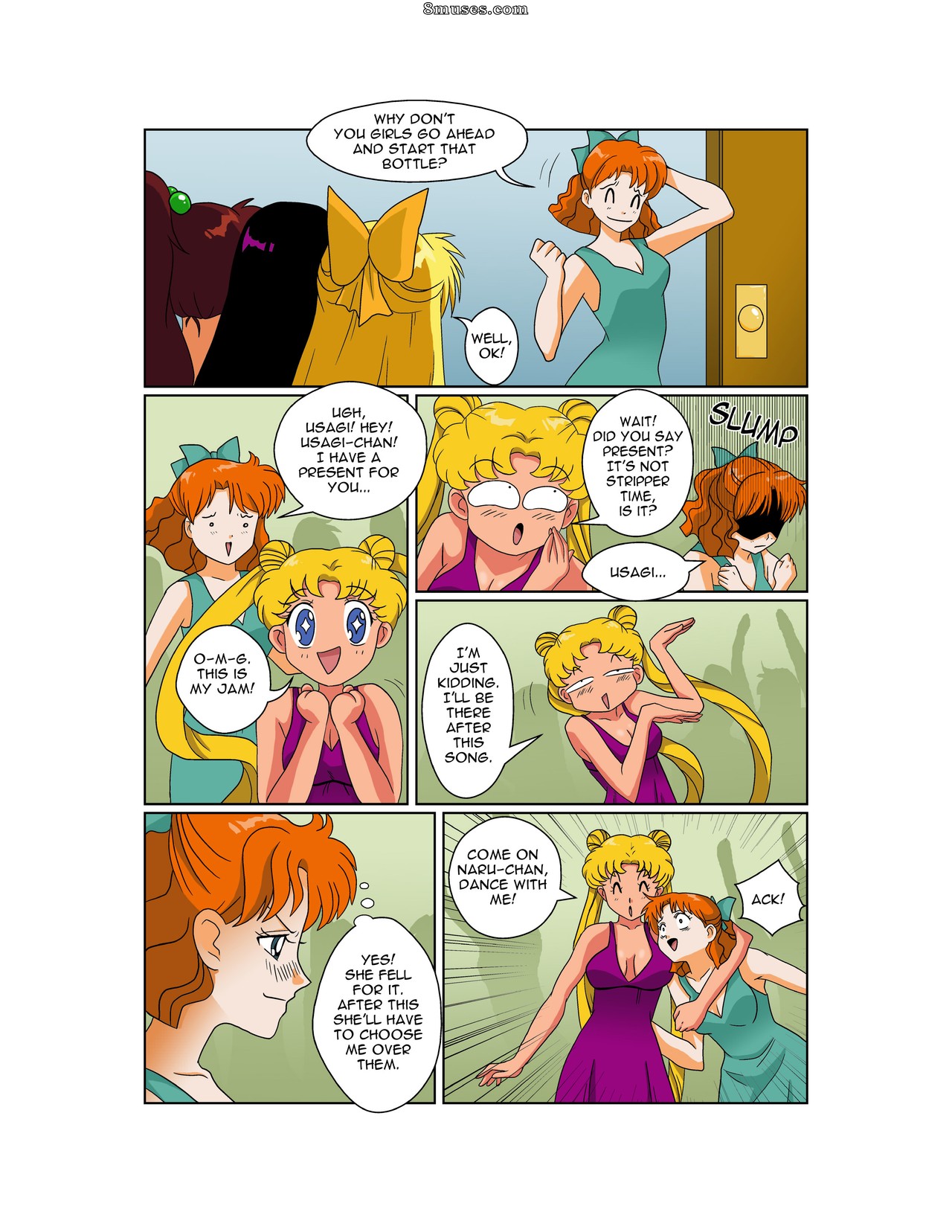Sailor Moon - The Bachelorette Party — page 7