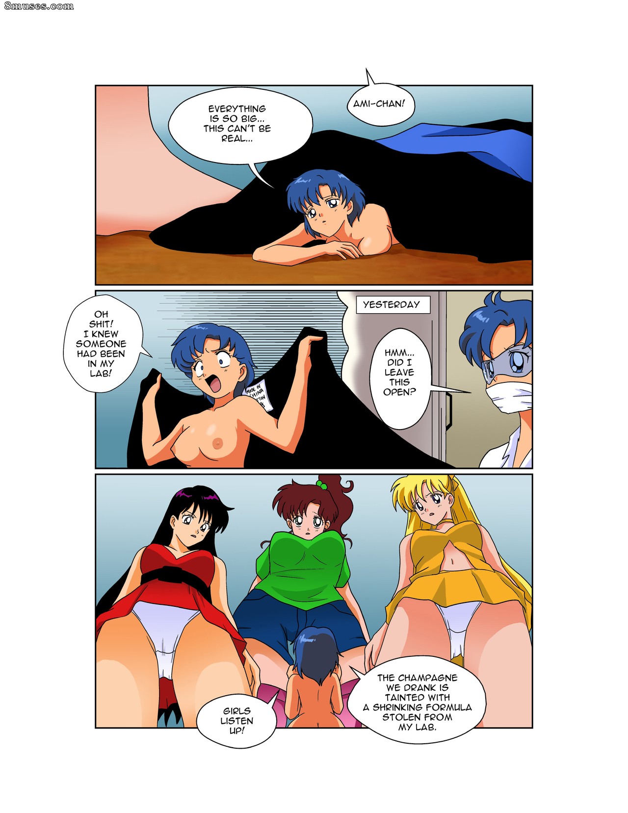 Sailor Moon - The Bachelorette Party — page 9