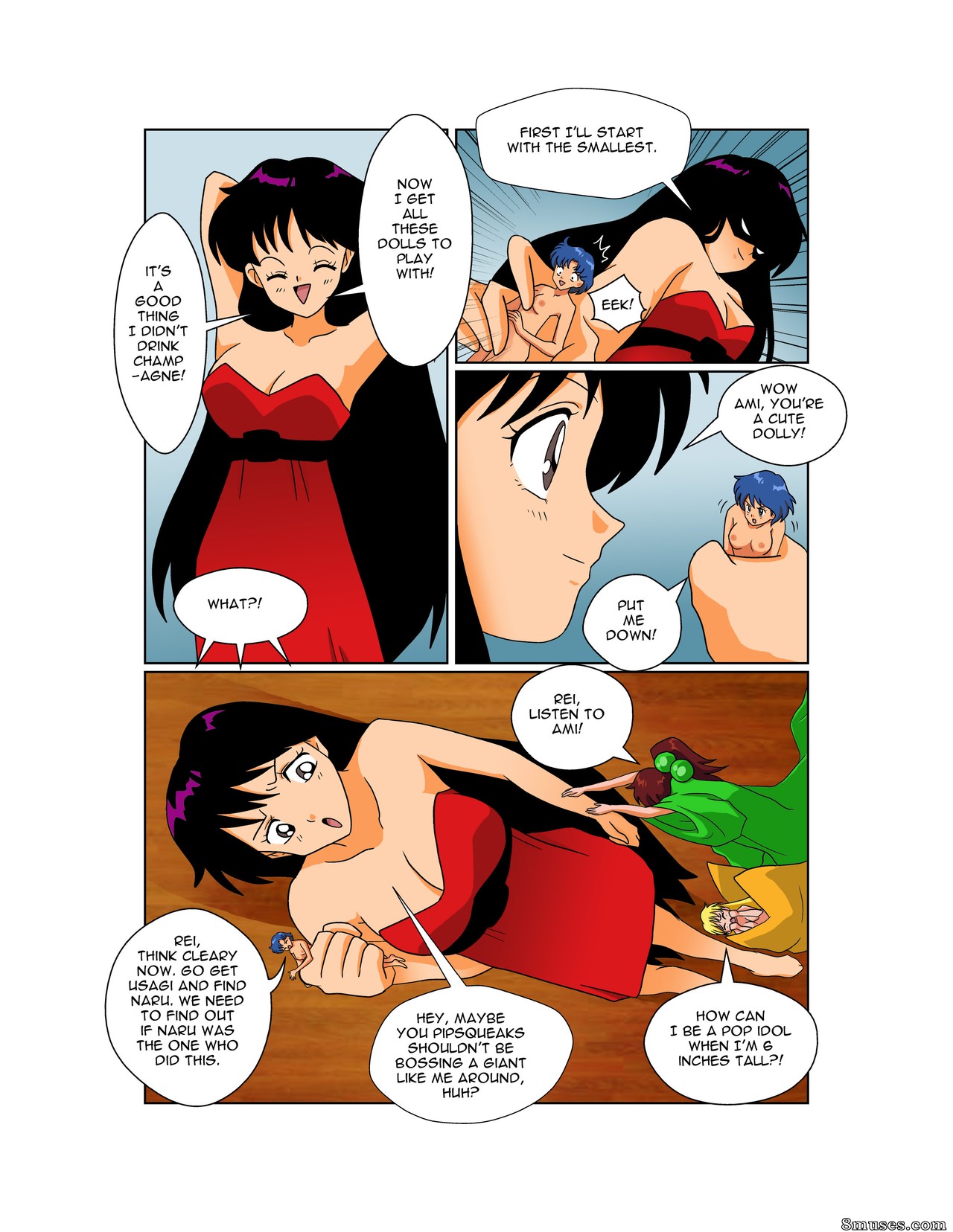Sailor Moon - The Bachelorette Party — page 11