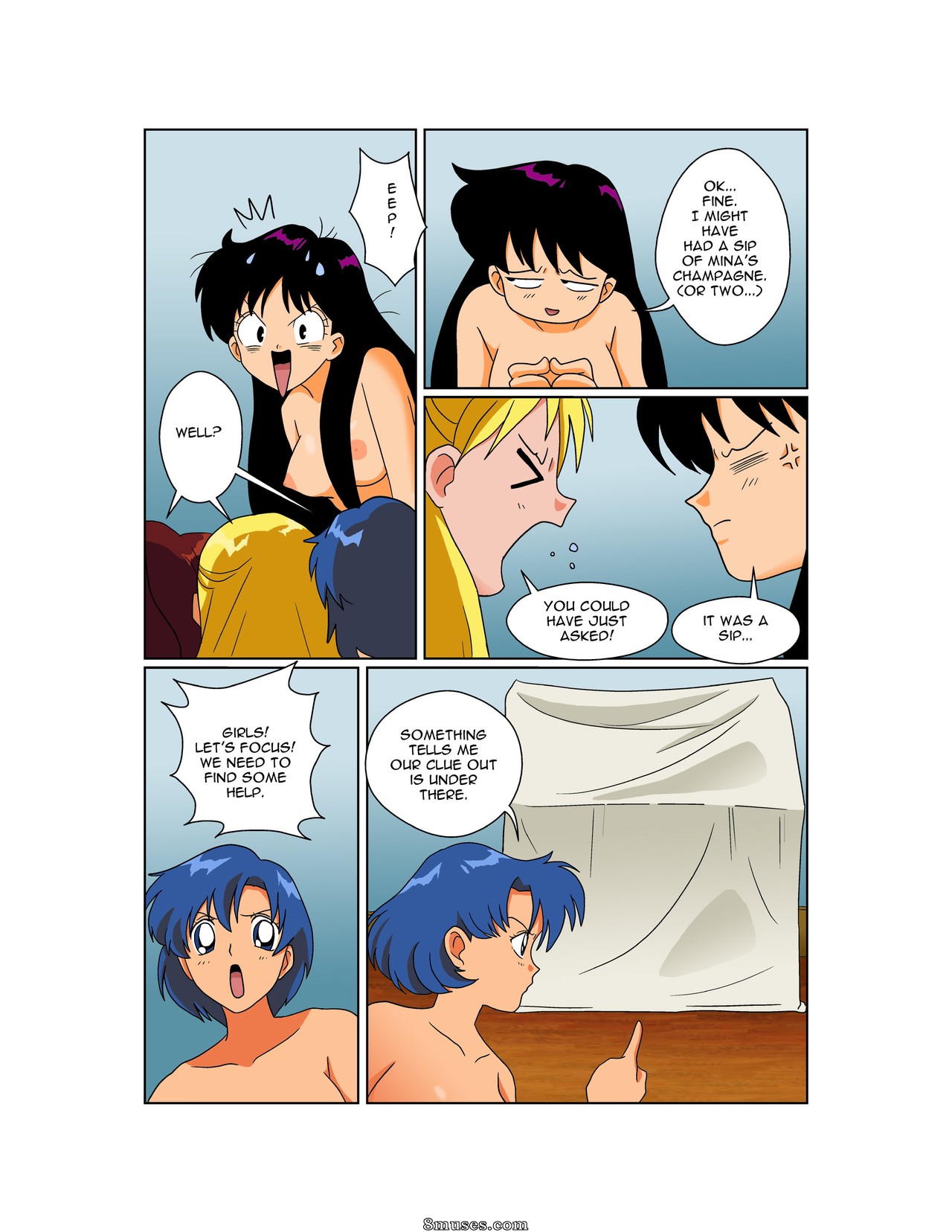 Sailor Moon - The Bachelorette Party — page 13