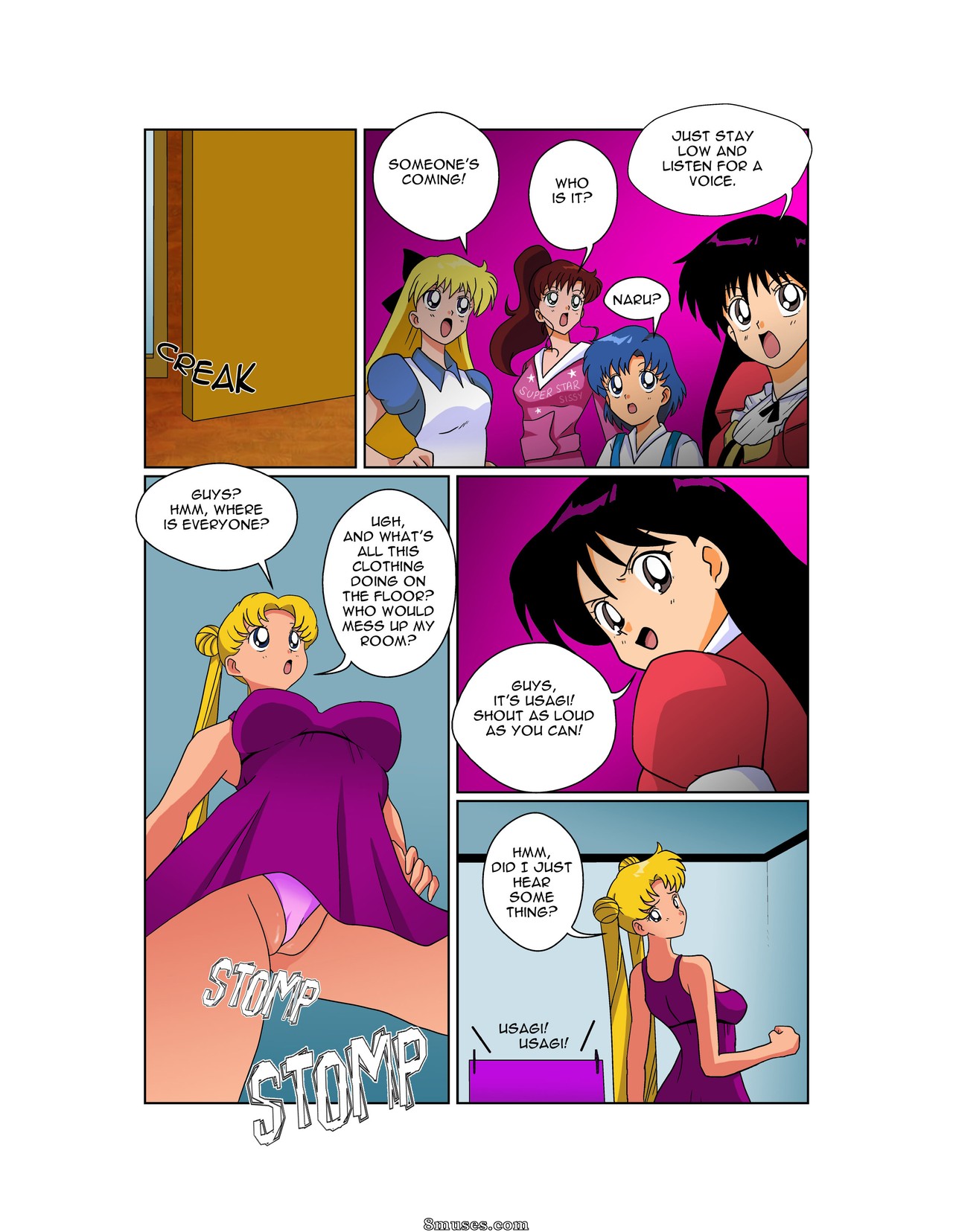 Sailor Moon - The Bachelorette Party — page 16
