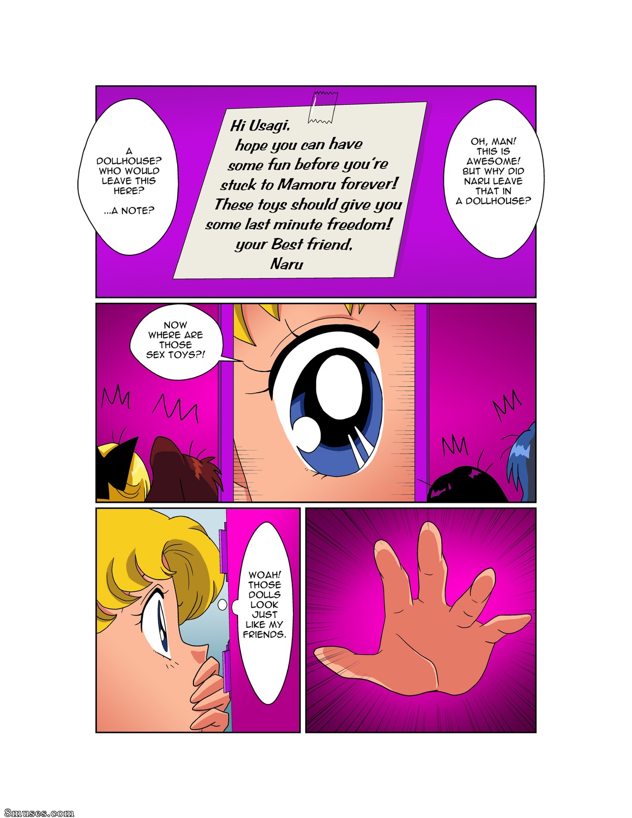 Sailor Moon - The Bachelorette Party — page 17