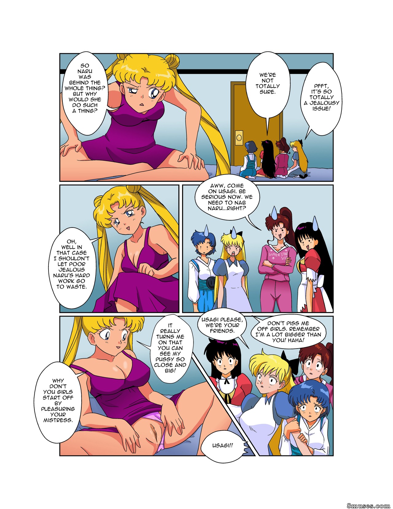 Sailor Moon - The Bachelorette Party — page 19