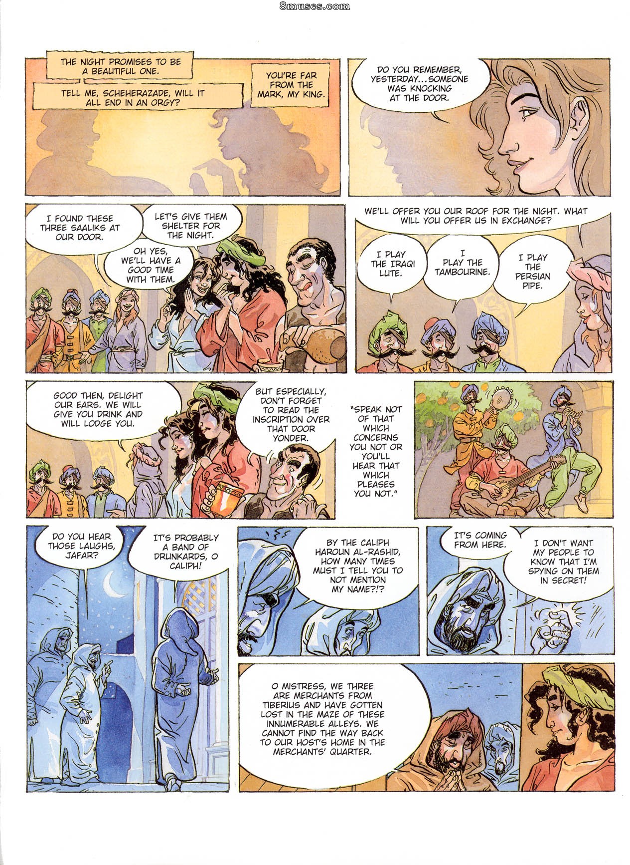 The 1001 Nights Of Scheherazade — page 34