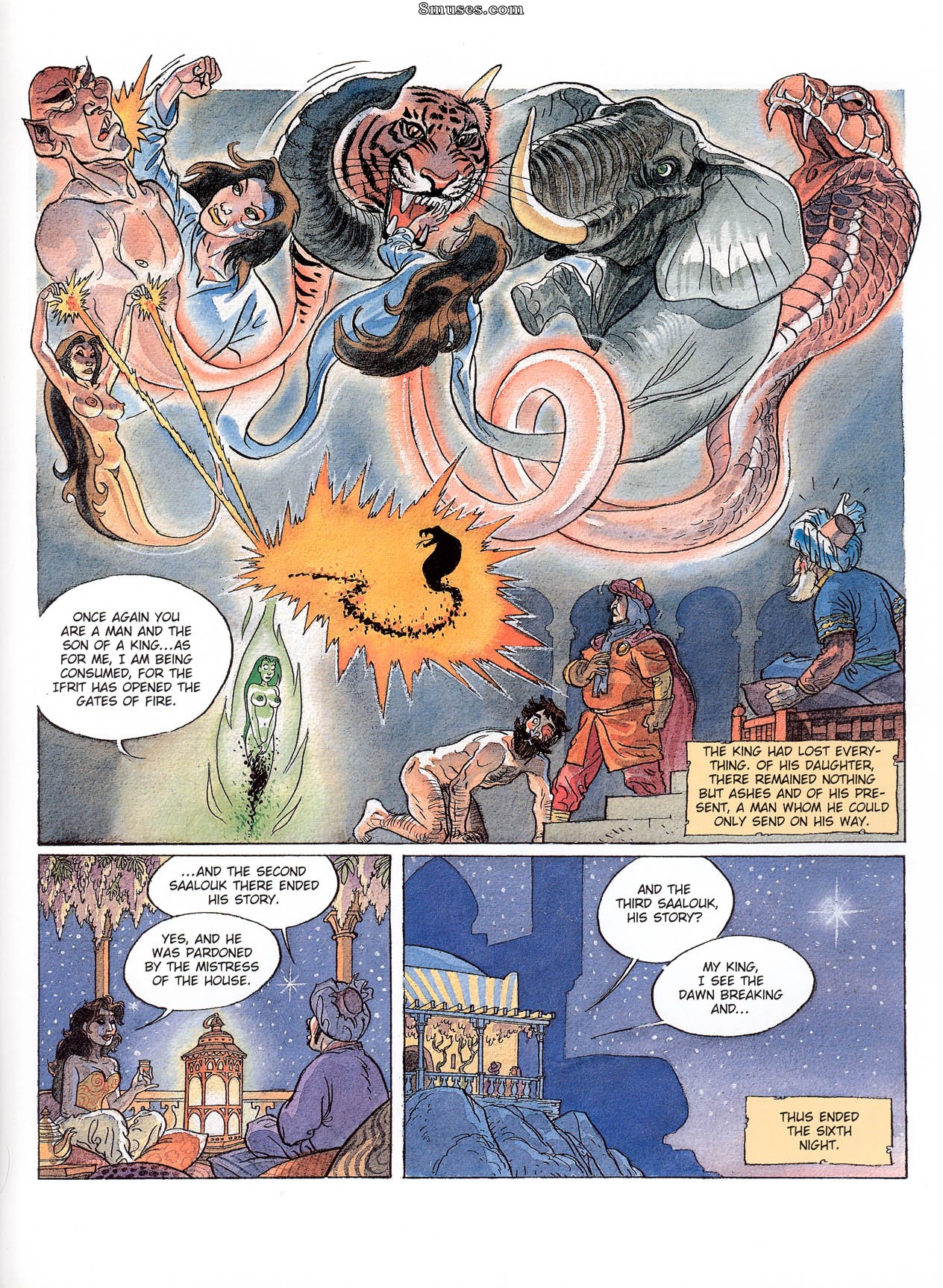 The 1001 Nights Of Scheherazade — page 47