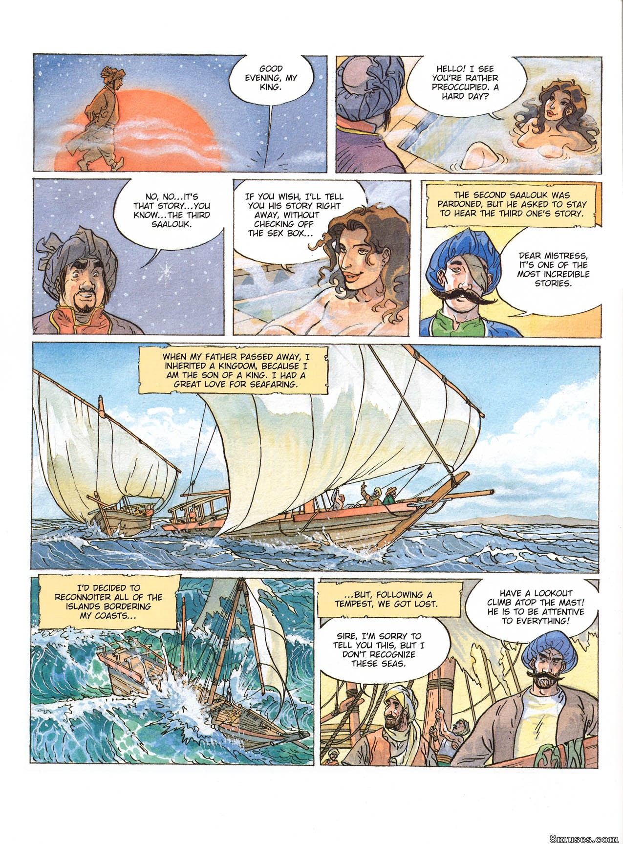 The 1001 Nights Of Scheherazade — page 48