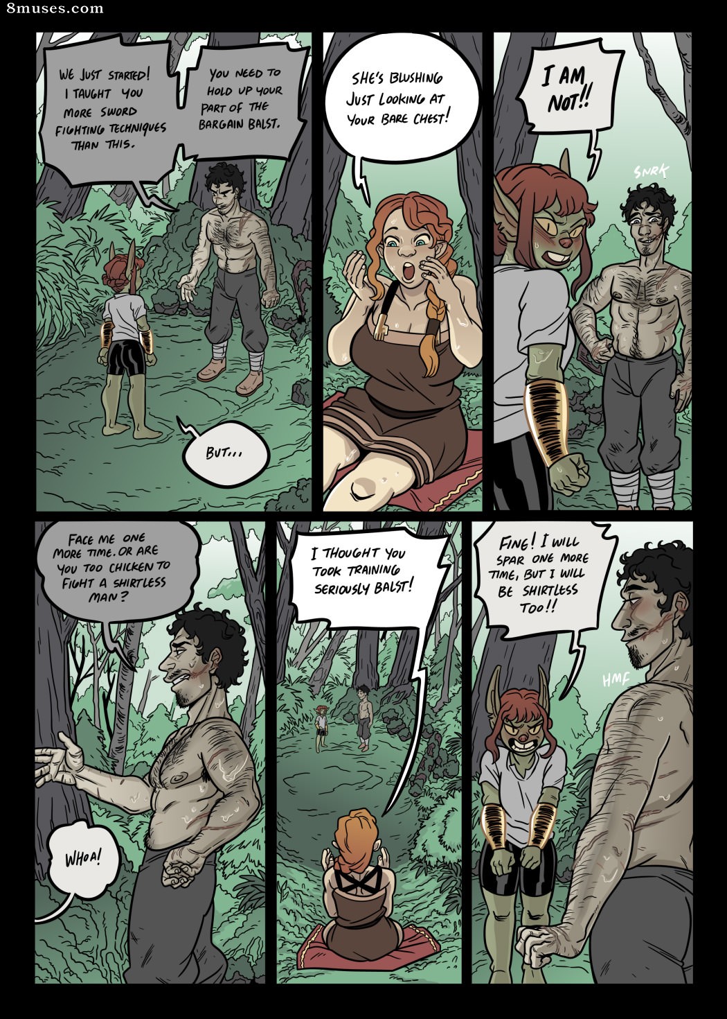 The Bare and the Maiden Fair — page 34