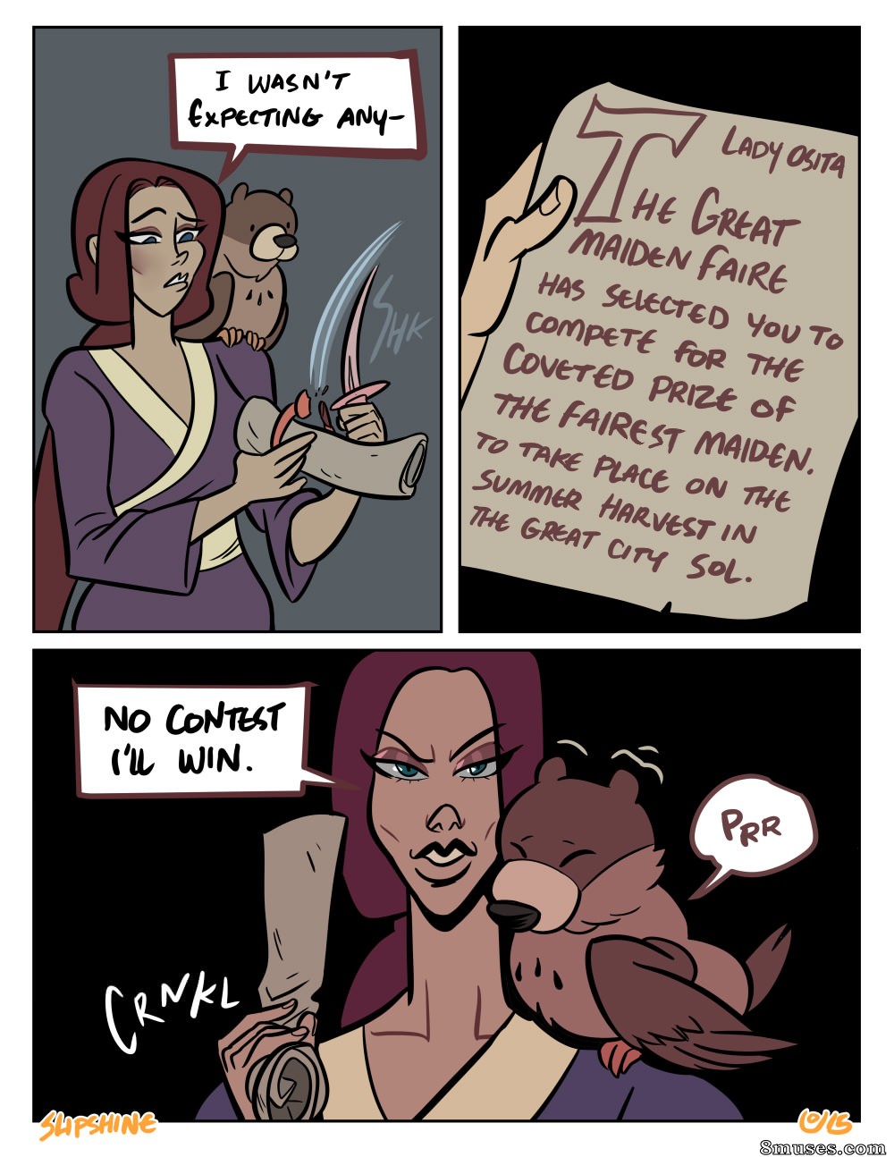 The Bare and the Maiden Fair — page 71