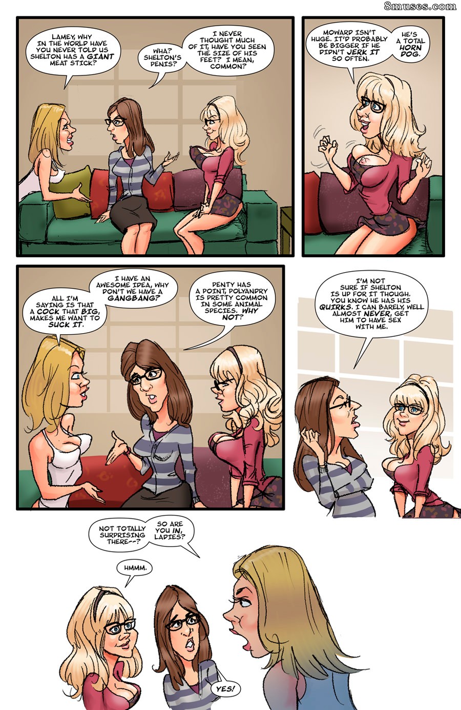 The Big GangBang Theory — page 3