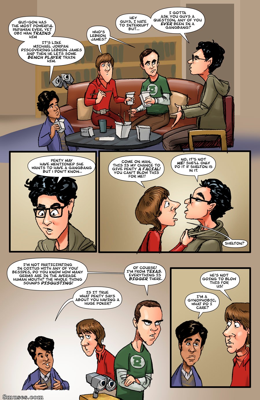 The Big GangBang Theory — page 5