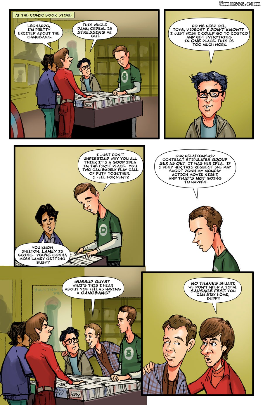 The Big GangBang Theory — page 7