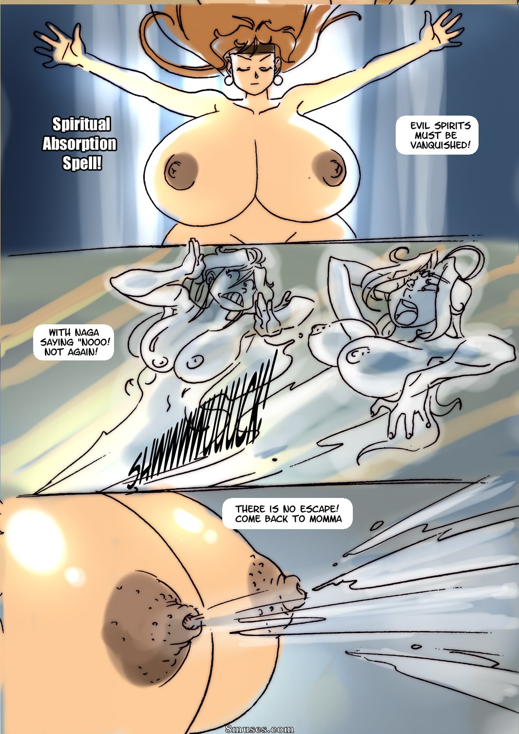 The Big The Boobed and The Flatchested — page 10