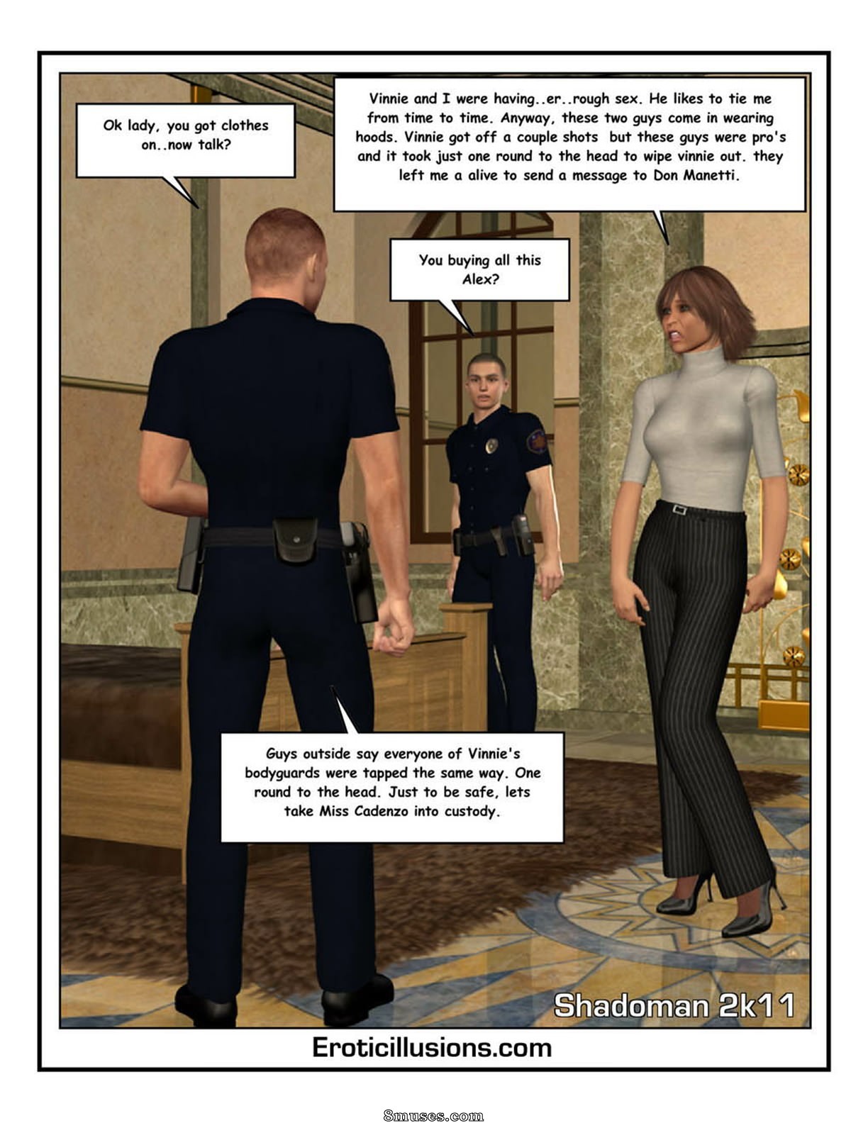 The Double Cross — page 75