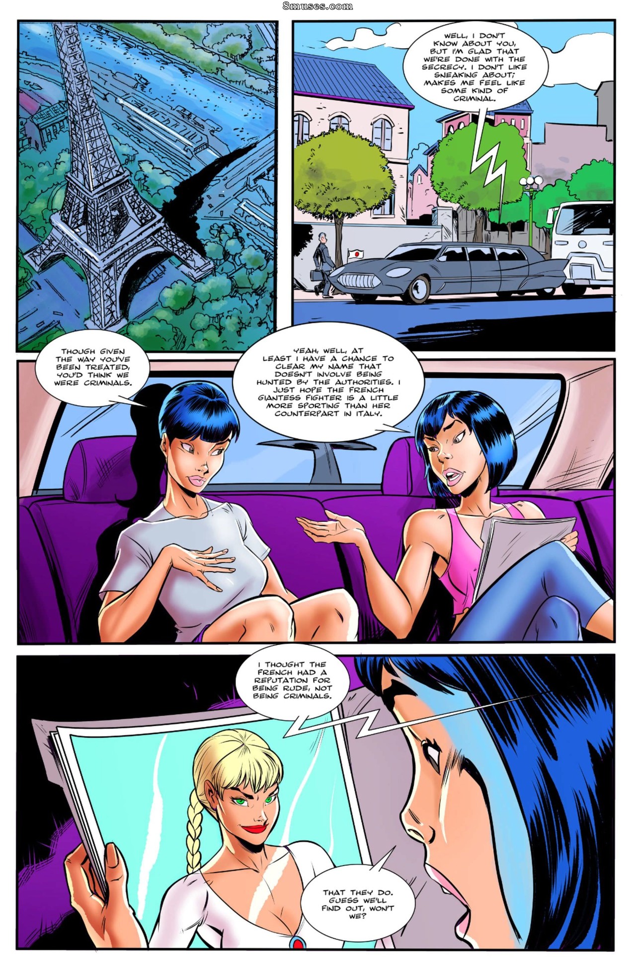 The Giantess Fight - Round One — page 29