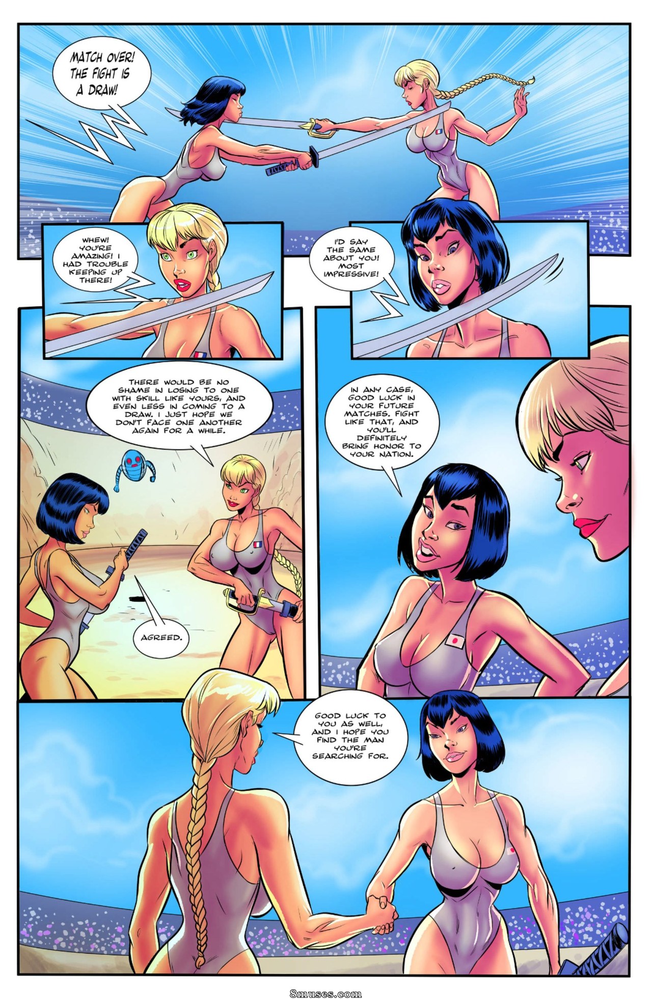 The Giantess Fight - Round One — page 37