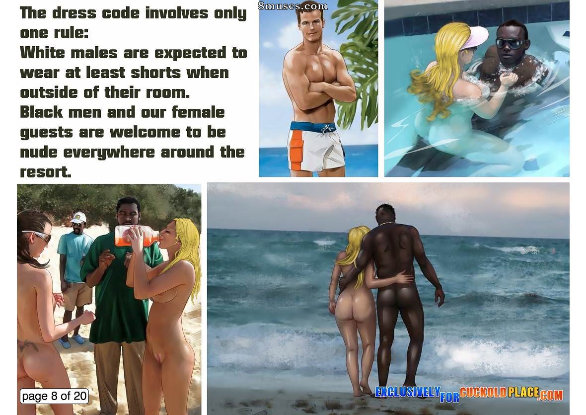 The Interracial Cuckold Resort — page 8