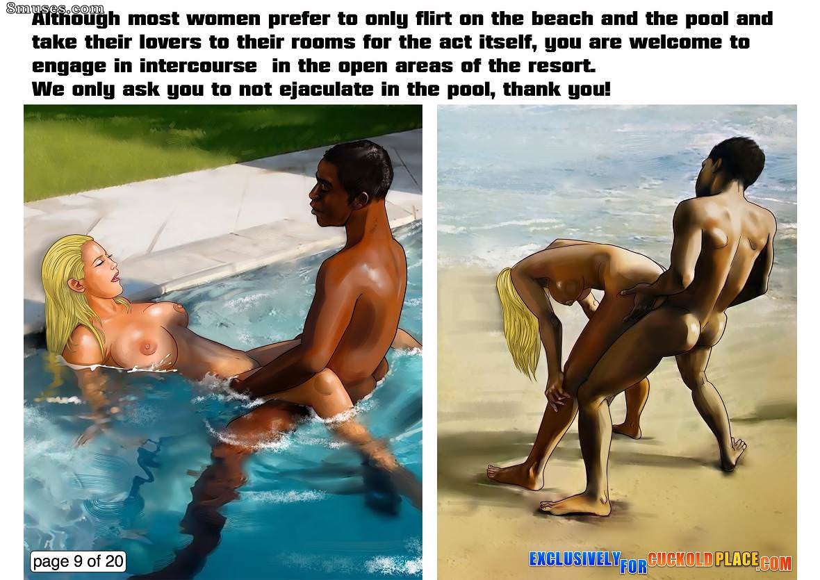 The Interracial Cuckold Resort — page 9