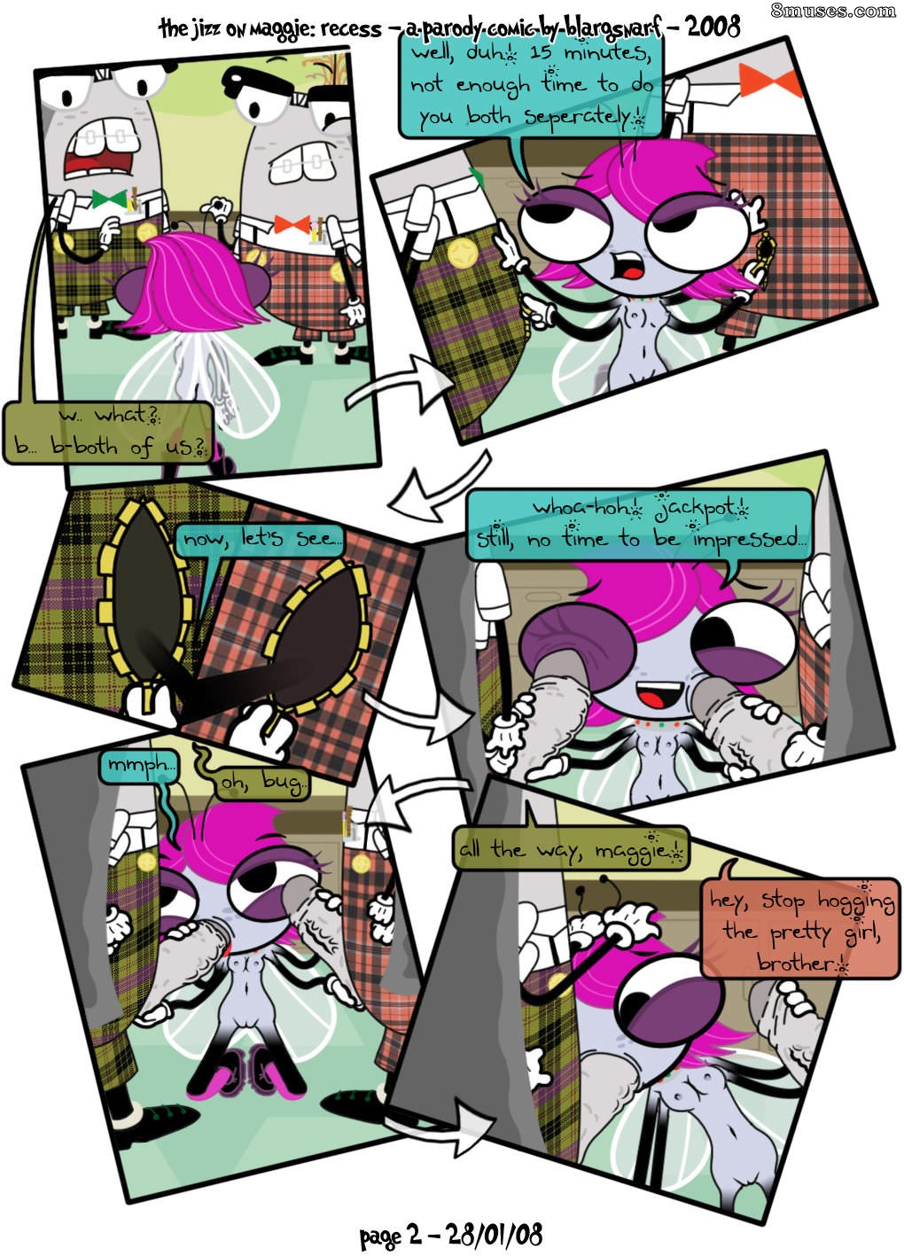 The Jizz on Maggie - Recess — page 2