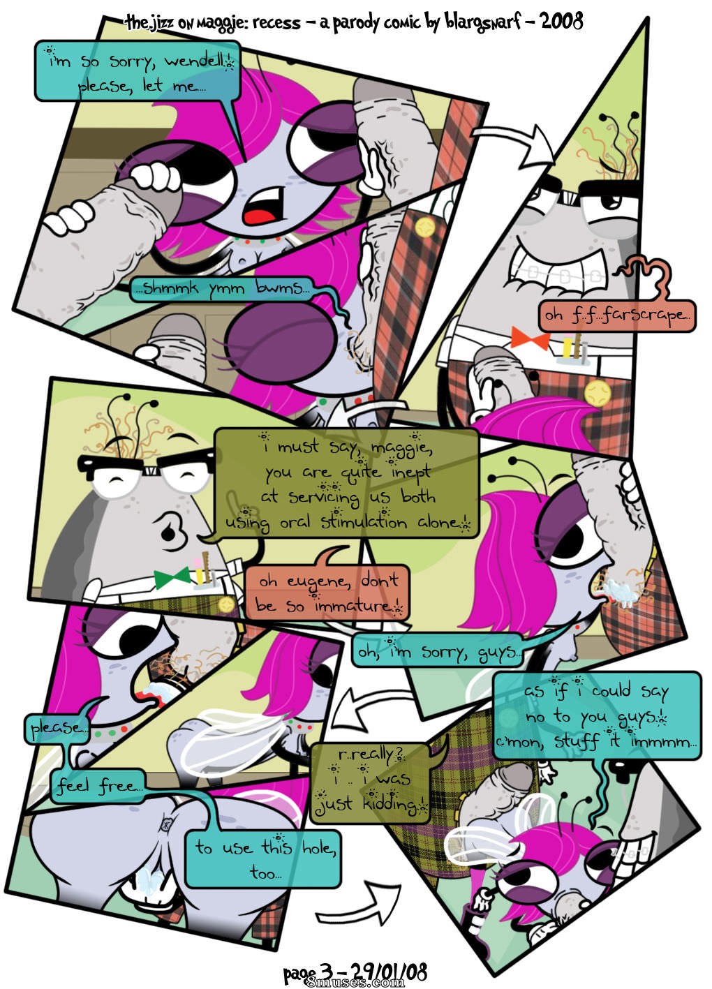 The Jizz on Maggie - Recess — page 3