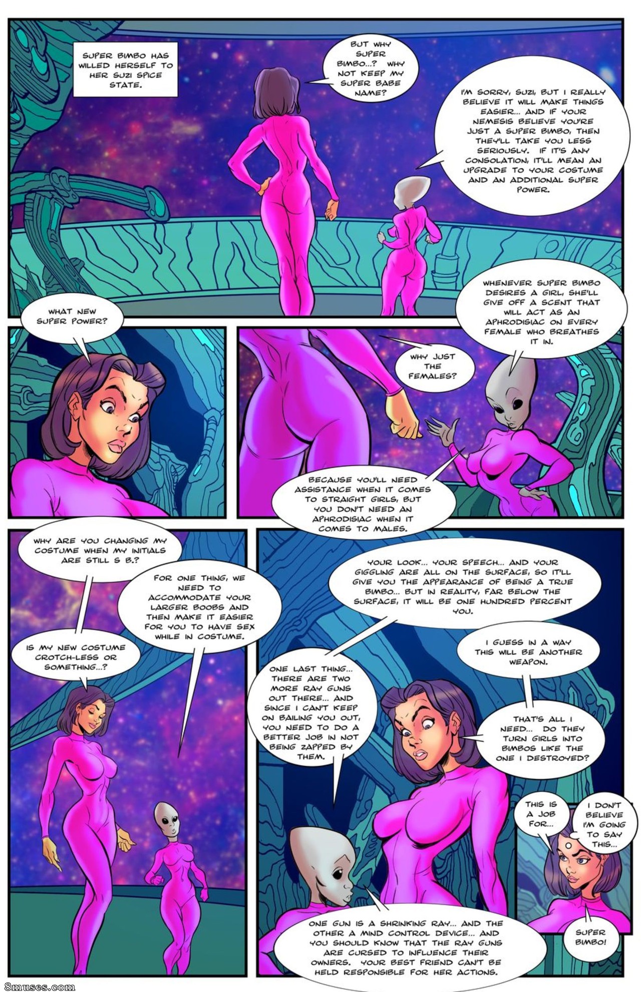 The Origin of Super Bimbo — page 8