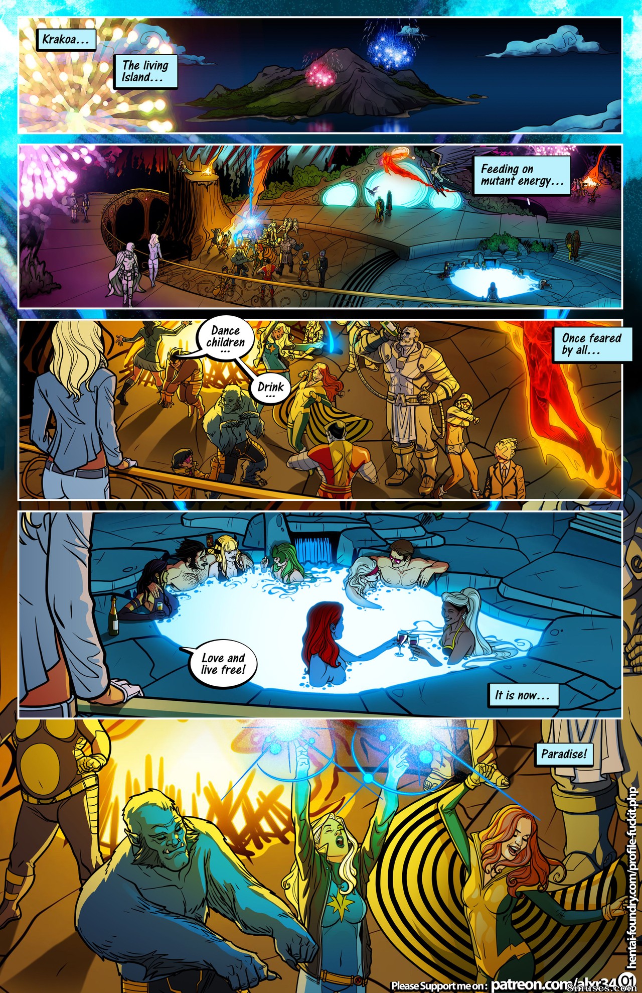 X-Men Parody - Bacchanalia — page 3