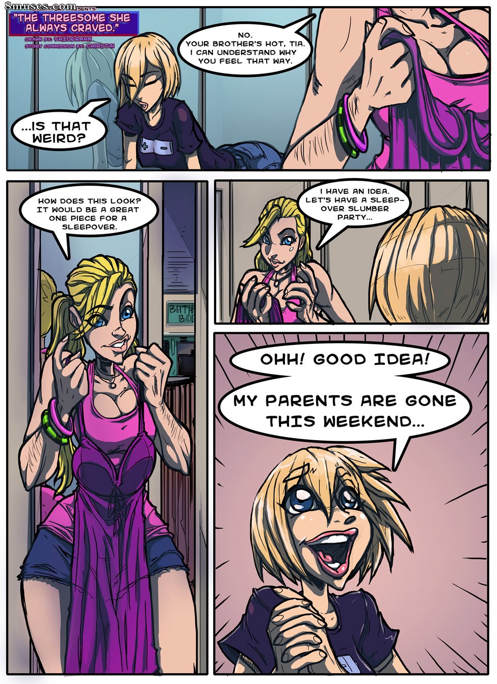 Threesome of her Dreams — page 2