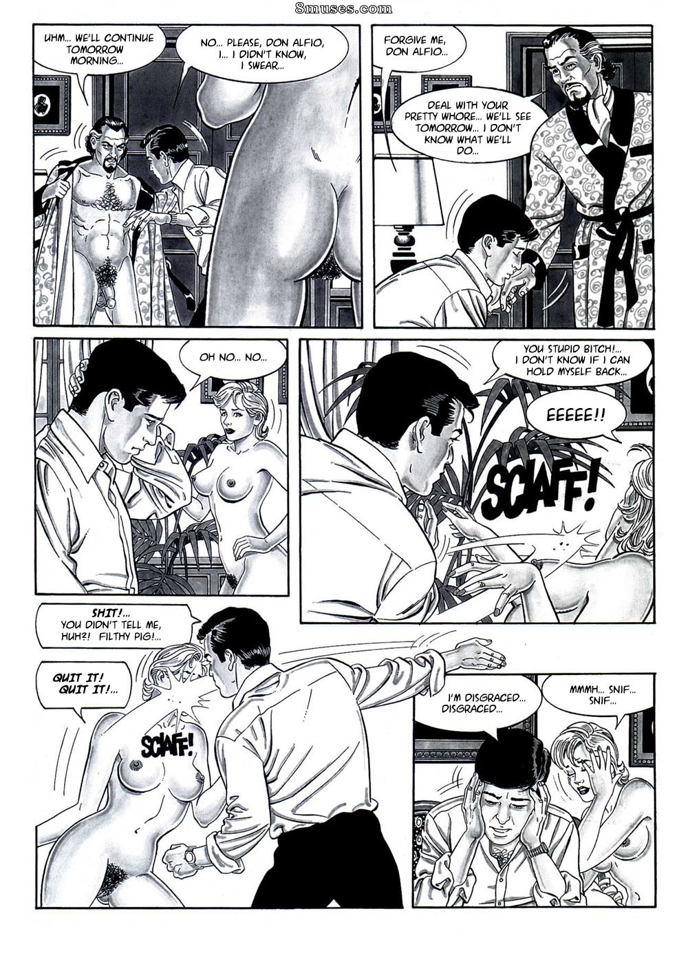 Training and Punishment - Honeymoon in Sicily — page 9