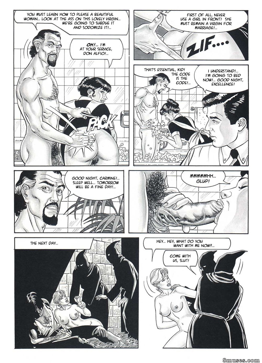 Training and Punishment - Honeymoon in Sicily — page 17