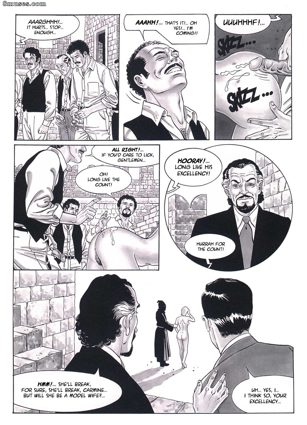 Training and Punishment - Honeymoon in Sicily — page 35
