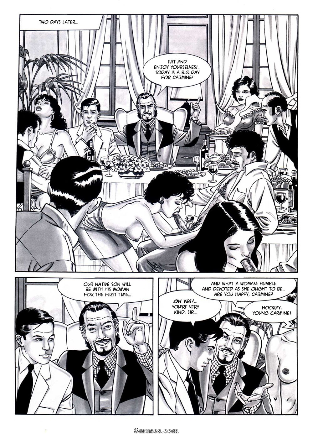 Training and Punishment - Honeymoon in Sicily — page 36
