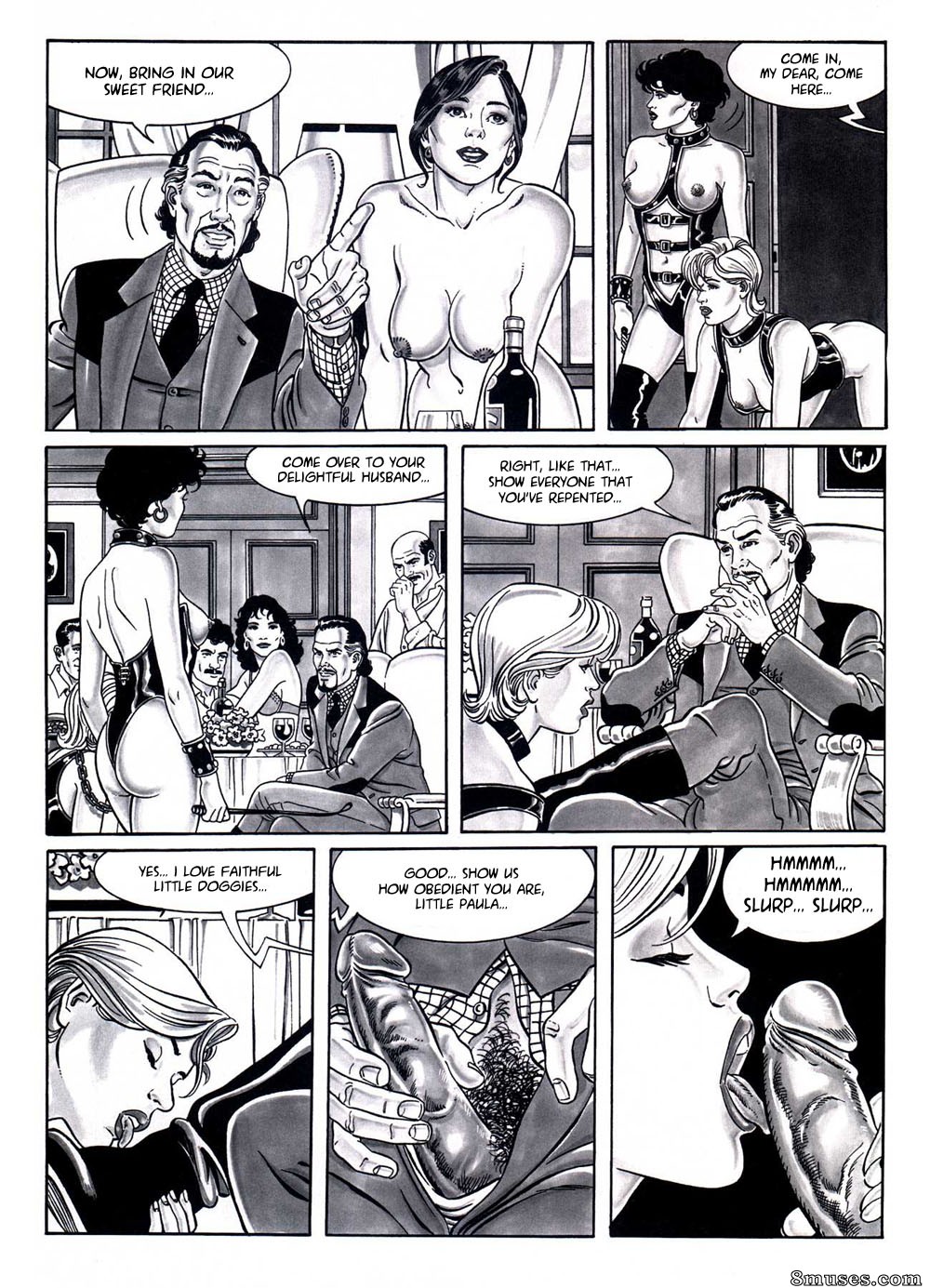 Training and Punishment - Honeymoon in Sicily — page 37