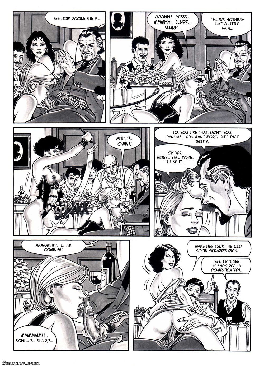 Training and Punishment - Honeymoon in Sicily — page 38