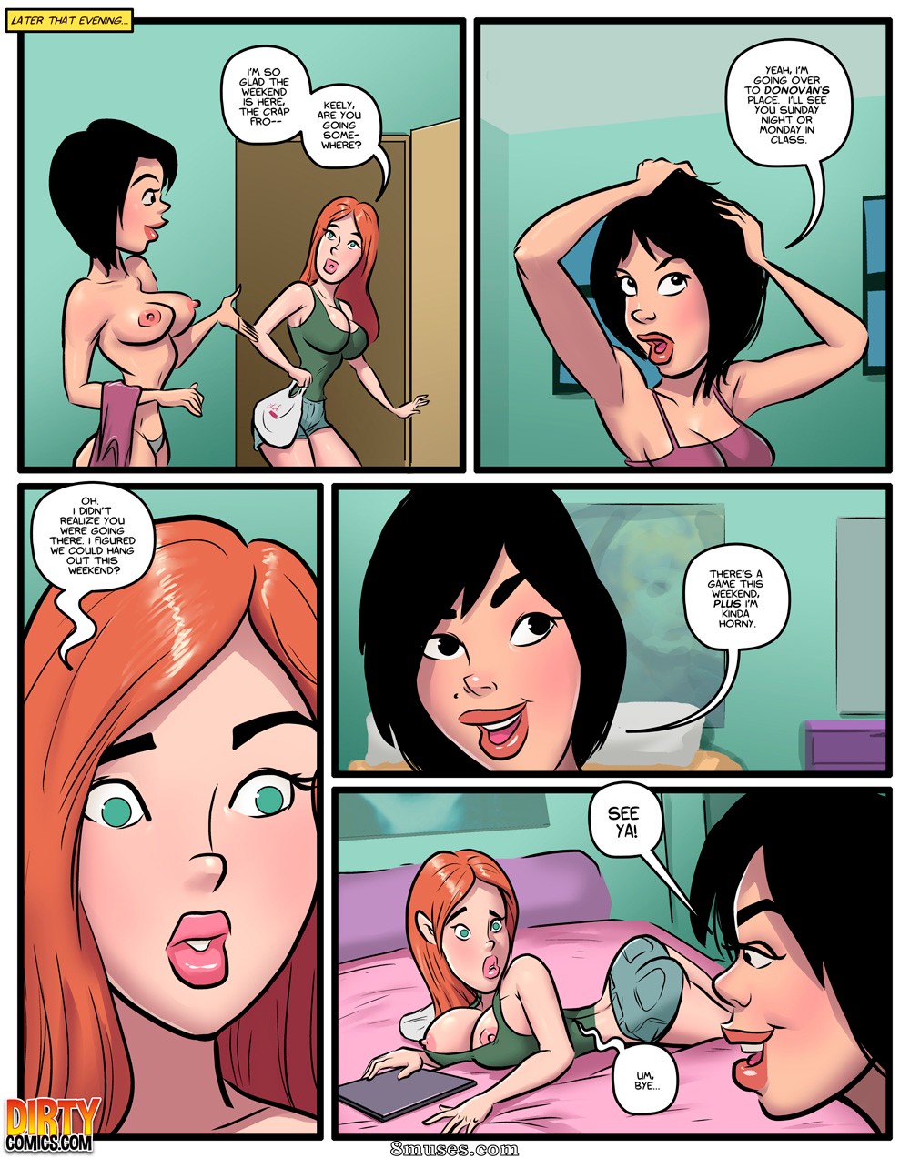 University Girls — page 8
