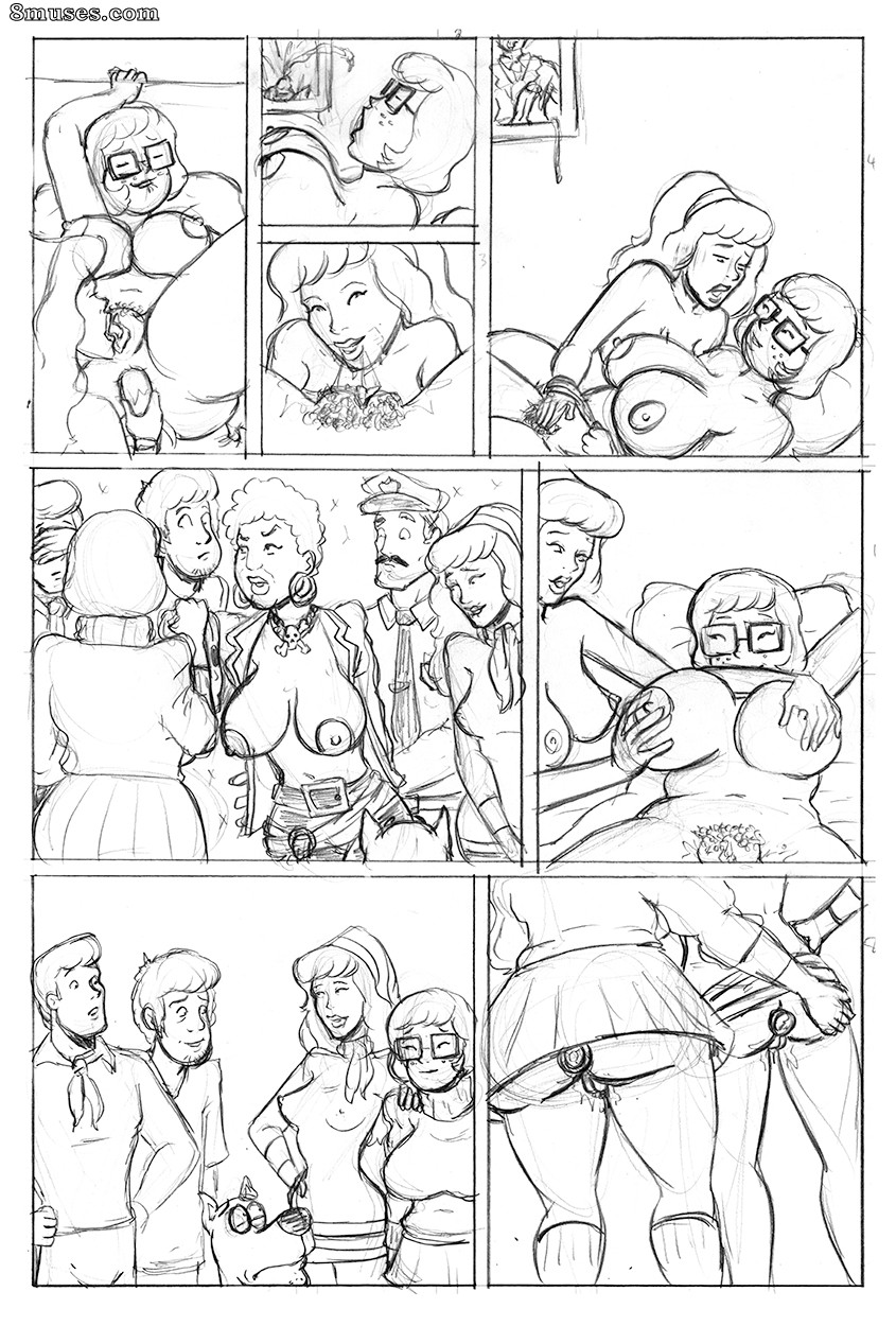 Velma and Daphne in Girls' Night Inn — page 25