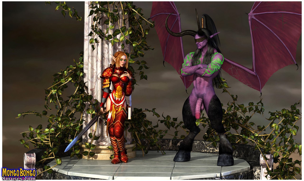 WarCraft Paladin - Demon Hunter — page 4